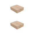 thumbnail image 2 of Maytalsory Foldable Sheet Organizer Sheets Wrinkle-free And -free Protective Storage Closet Organizer Khaki 2Set, 2 of 6