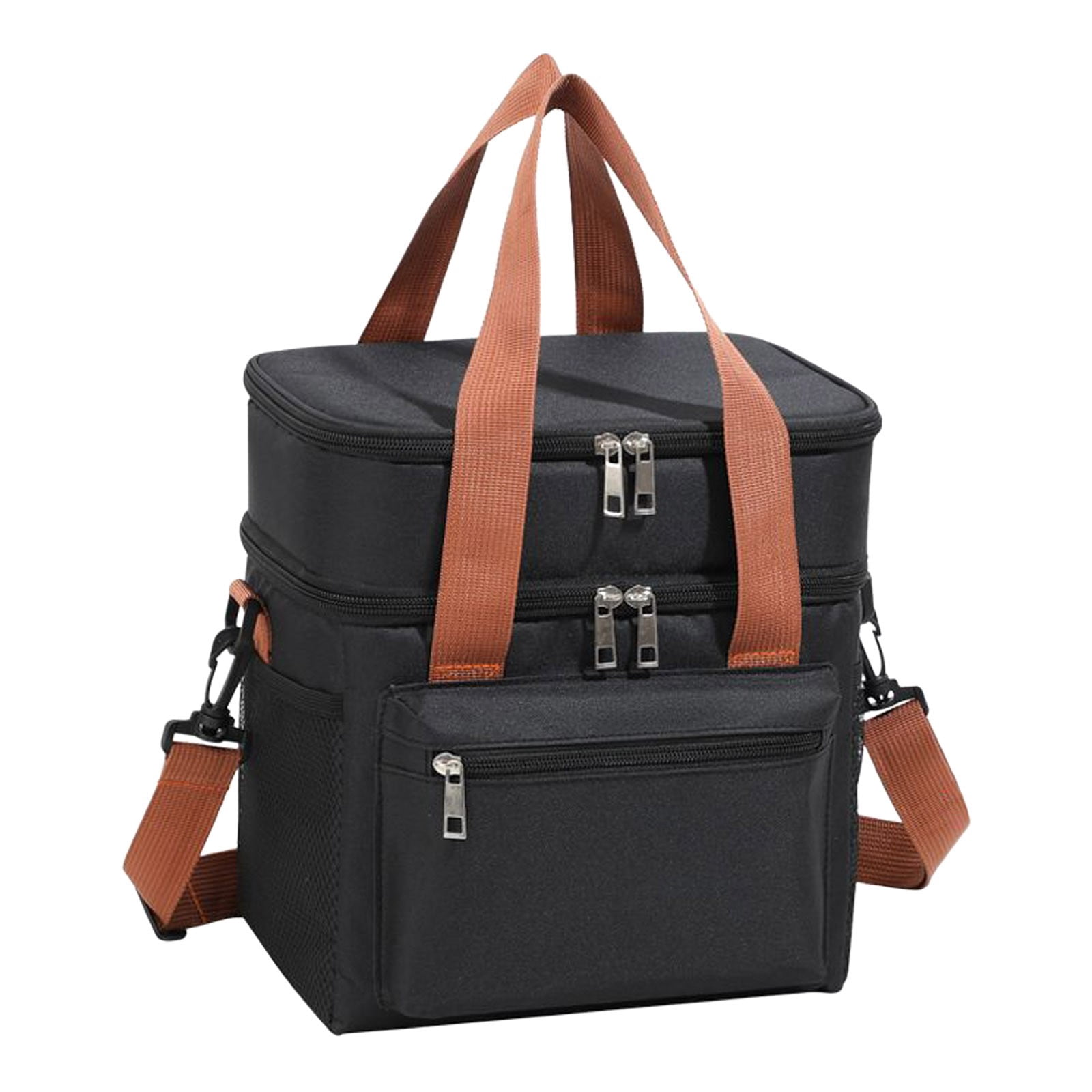 Hbdhejl Portable Insulated Lunch Bag With Shoulder Strap Large Capacity Perfect For Picnics Meals