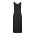 thumbnail image 4 of Gspmoly Robes d'Été, Mode Femmes Camis d'Été Sans Manches à Col en V, Taille Rétractable, Fente, Robe Formelle, Robes de Travail pour Femmes en Liquidation, 4 of 6