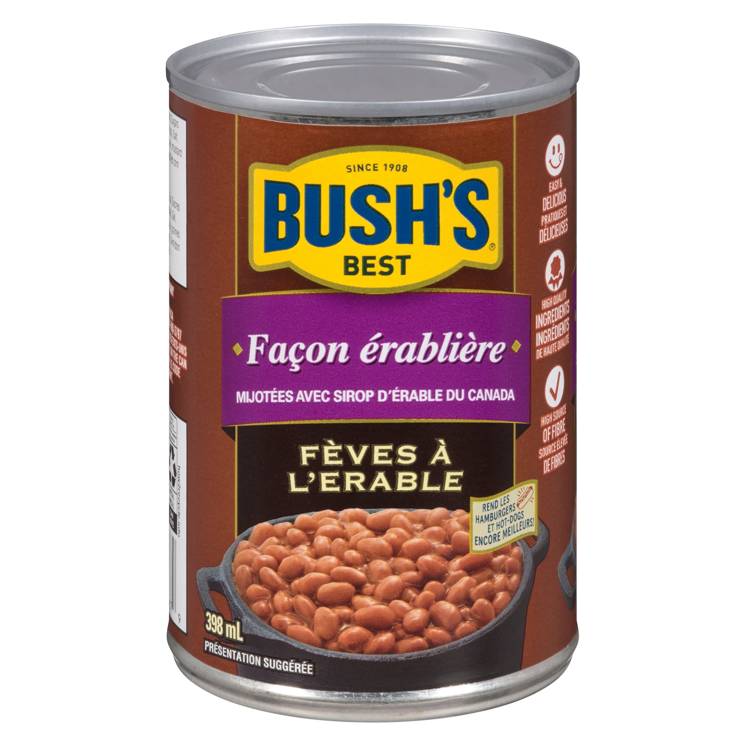 BUSH'S® Maple Style Baked Beans, 398mL, Can