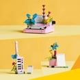 thumbnail image 3 of LEGO Creator 3 in 1 Typewriter with Flowers - Building Toy with 3 Building Options, Typewriter, Flowerpot with Pen & Notebook, or Keytar - Gift Idea for Birthdays - 31169, 3 of 6