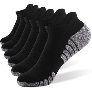RKSTN Chaussettes pour hommes 6 Les paires Wo bas de boîte prennent A WalkTowel Chaussettes respirantes en coton Doucement respirant Hommes ChausSettes