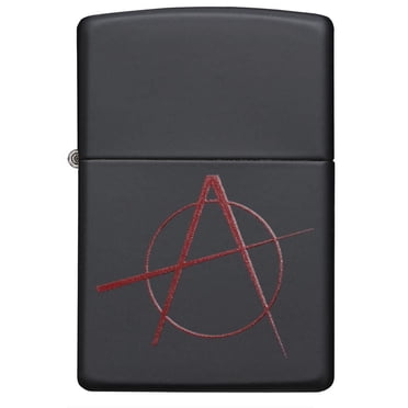 Zippo Anarchie Noire Mate (20842)