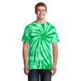 thumbnail image 1 of Port & Company Mens Essential Tie-Dye Tee - Kelly Green - X-Large, 1 of 1
