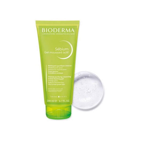 Bioderma Sebium Gel Nettoyant Purifiant Actif Intensif 200 ml