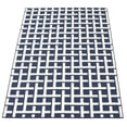 thumbnail image 4 of ECARPET Indoor/Outdoor for Balcony, Patio and Garden Villa Blue Rug, 4 of 9