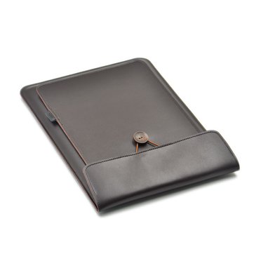 Double Layer High Capacity Laptop Bag Cover,Microfiber Leather NoteBook Sleeve Case For Surface Go 10" Pro7 12.3" Laptop2 Pro X, Faux Leather 12.3in Case, Brown