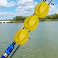 thumbnail image 1 of BKER Fishing Rod Tie Up Holder Fishing Rod Hook Holder Silicone Fishing Rod Holder Straps 5 Hole Fishing Rod Puller Fishing Rod Clip Rod Tie Up Protector Storage Artifact 3pc, 1 of 4