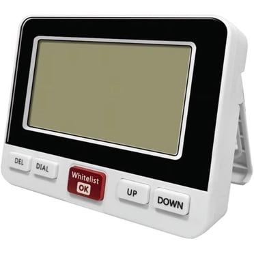Jumbo Talking Caller ID - Big LCD Display - Speaks Number - Speaks Custom Message - Spam Call Blocker