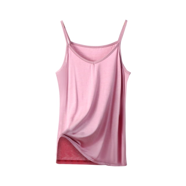 Camisoles pour Femmes Débardeurs pour Femmes Grande Taille Col en V Chic Décontracté Été Sans Manches Camisoles Blouses Chemises Basiques