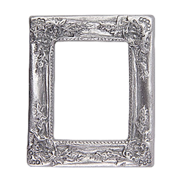 Support de Rangement pour Cadres Photo, Style Mini Maison, Cadre en Résine pour Photos de Famille 6 cm x 5 cm