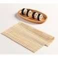thumbnail image 4 of WASHWEPE 5Pcs Bamboo Sushi Making Curtain Sushi Rolling Mat Set Beige Household Kitchen Tool, 4 of 6