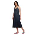 thumbnail image 3 of Moomaya Nuisette Unie à Bretelles Spaghetti pour Femmes Longueur Genou Robe de Nuit, 3 of 6
