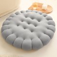 thumbnail image 4 of TUWABEII Coussins Ronds pour Siège de Chaise 40*40*8 cm, Coussin de Siège pour Chaise Intérieure Extérieure, Coussins pour Chaise Balançoire Suspendue, Coussins de Sol Ronds pour Adultes, 4 of 4