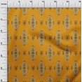 thumbnail image 3 of oneOone Rayon Orange Fabric Block Quilting Supplies Print Sewing Fabric By The Yard 56 Inch Wide, 3 of 5
