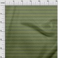 thumbnail image 3 of oneOone Velvet Olive Green Fabric Asian Ikat Sewing Craft Projects Fabric Prints By Yard 58 Inch Wide, 3 of 4
