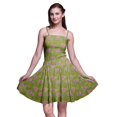 thumbnail image 1 of Bimba Robe Soleil Mini pour Femmes à Bretelles Spaghetti, Haut à Taille Smockée Imprimé Floral - Grand, 1 of 5