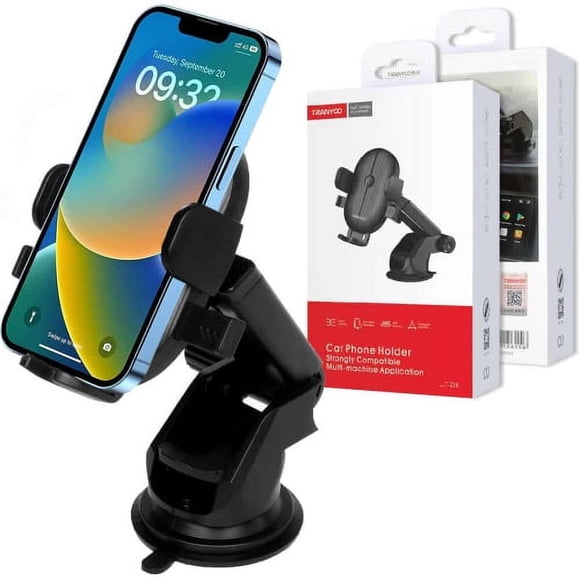 Universal Dashboard / Windshield Magnetic Sticky Suction Cup Car Cell Phone Mount Holder for iPhone Samsung All Smartphones