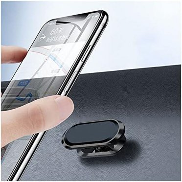 Support de Téléphone Intelligent Magnétique pour Voiture, Rotation à 360° de Huit Aimants en Alliage d'Aluminium pour Tableau de Bord, Compatible avec iPhone 13 Pro Max / 13 Pro et Tous les Téléphone Intelligent (Noir) Noir