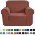 thumbnail image 1 of CHUN YI 1-Piece Checks Stretch Sofa Cover Slipcover Couch Cover, 1 of 6