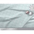 thumbnail image 2 of Soimoi Green Rayon Crepe Fabric Garlic Vegetable Fabric Prints By Yard 46 Inch Wide, 2 of 2