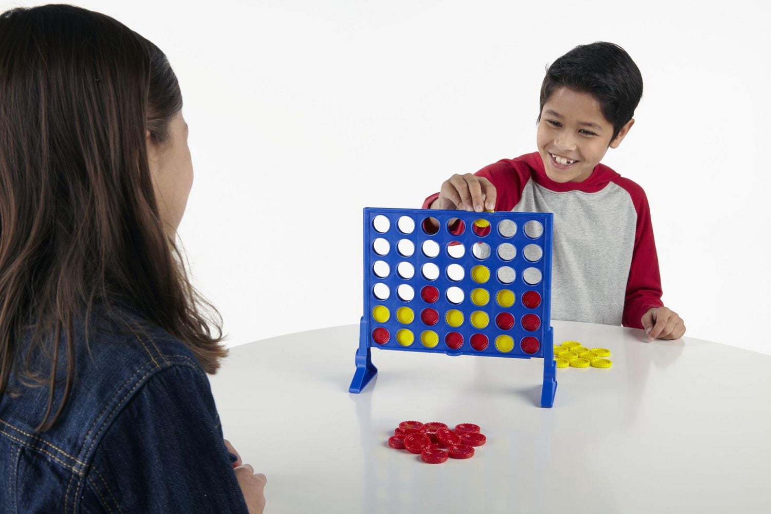 Jeu classique Connect 4, jeu de stratégie pour 2 joueurs, grille Connect 4, 4 en ligne, jeu pour enfants, à partir de 6 ans
