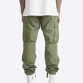 thumbnail image 4 of cllios Cargo Pants for Men Relaxed Fit Work Pants Outdoor Military Trousers Running Straight Leg Cargo Pants Multi Pockets, 4 of 9