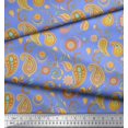 thumbnail image 4 of Soimoi Blue Rayon Fabric Mandala & Paisley Decor Fabric Printed Yard 42 Inch Wide, 4 of 4