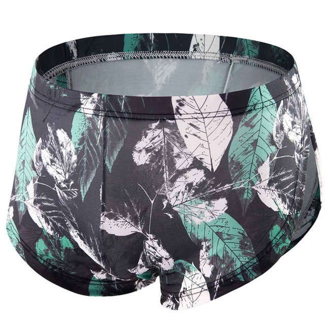 Silk Boxer Briefs for Men Fashion Ice Silk Panties Briefs Fashion Breathable Nylon Mesh Boxers Mens Medium Boxer Briefs Mens Breathable Boxer Briefs Mens Large Boxer Briefs