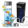 thumbnail image 1 of Boovnll Water Bottles, Portable Hydrogen Water Generator Technology Rechargeable Portable Glass Hydrogen Water Generator Bottle with Hydrogen Absorption Tube, Water Bottle, 1 of 9