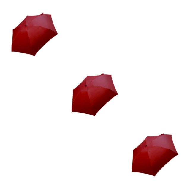 Redempat Breathable Umbrella For Outdoor Activities And Sun Protection Folding Sun Umbrellas Rainproof Umbrellas Easy To Storage wine red 3Set