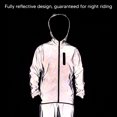 thumbnail image 3 of Cycling Hooded Jacket, Cycling Full Reflective Coat Comfortable  for Hiking M,L,XL,2XL, 3 of 7