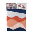 thumbnail image 1 of Gouchee Home Mico Queen 3-Piece Duvet Cover Set – Modern Geometric Reversible Cotton Bedding, 1 of 2