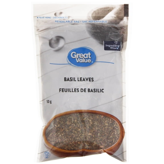 Great Value Basil Leaves