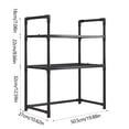 thumbnail image 2 of RKSTN storage shelves Countertop Microwave Thickened Shelf Oven Compartment Shelf Kitchen Spice Towel Shelf, 2 of 5