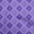 thumbnail image 1 of oneOone Polyester Spandex Medium Blue Fabric Leaves Craft Projects Decor Fabric Printed By The Yard 56 Inch Wide, 1 of 5