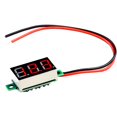 thumbnail image 1 of 0.36 inch LED Digital 2-line DC Voltage Table Red Blue Green DC4.5-30V Voltmeter, 1 of 11