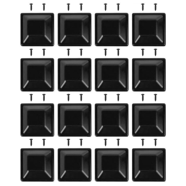 Maytalsory Durable Fence Post Caps For Lasting And Beautiful Finish Enhances Outdoor Living 16 pieces 1Set