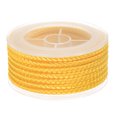 thumbnail image 1 of Unique Bargains Nylon Thread Twine Beading Cord 4mm Extra-Strong Braided Nylon Crafting String 3.2M/10.5 Feet, Golden, 1 of 7