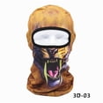 thumbnail image 3 of 3D Animal Ski Face With Ears For Music Festivals Raves Halloween Parties And Outdoor Winter Activities, 3 of 3