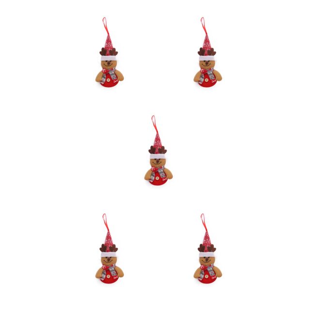 QualitChoice Pendentif Arbre de Noël Portable Réutilisable Hôtel Restaurant Bar Centre Commercial Décoration Décorative Accessoires Animal 5Set
