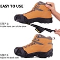 thumbnail image 3 of Spikes For Shoes, Shoe Spikes, Shoe Claws, Crampons For Shoes In Winter With A Pack Of 15 Replacement Snow Spikes, 3 of 7
