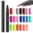 thumbnail image 3 of WIFKLSIIPG Nail Enhancement Tools 3D Paint Pen Nail Tracing Point Flower Pen Nail Brush DIY Nail Polish Pen 8ml, 3 of 7