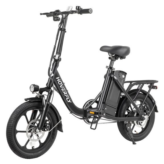 Gotrax OTTO Vélo Électrique Pliable de Ville, Moteur 350W, Autonomie 40KM, Vitesse Maximale 25KM/H, Vélo Électrique Léger pour Navetteurs, Noir