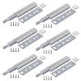 thumbnail image 1 of Wweixi Silver Push To Open Door Catches Easy To Install Premium Wide Applications Stainless Steel 1Set, 1 of 6