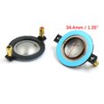 thumbnail image 2 of Unique Bargains 2pcs 34.4mm Tweeter Sound Speaker Diaphragm Voice Coil Replacement for Car, 2 of 3
