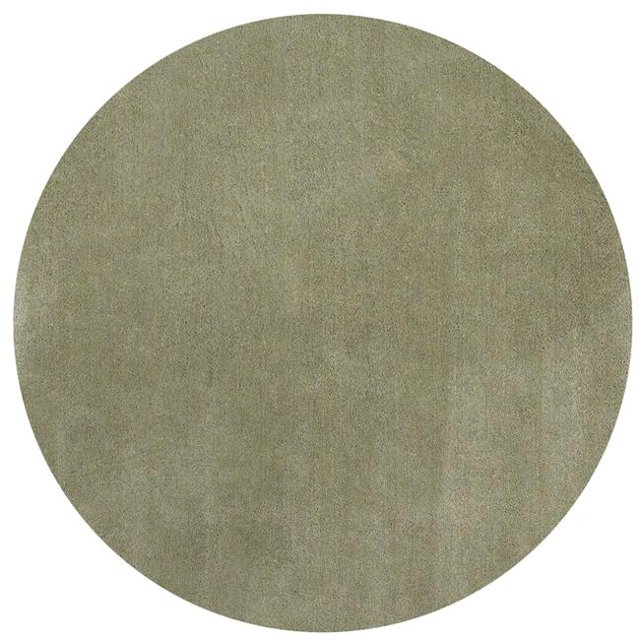 HomeRoots 352635 Tapis Rond en Polyester Sauge de 6 Pi