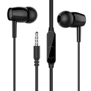 WIFKLSIIPG Earphones in Ear Headphones with Microphone 3.5mm Wired Earbuds for Ios and Android Smartphones Laptops Mp3 Gaming Walkman