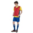 thumbnail image 4 of TOPTIE Lot de 12 Chasubles d'Entraînement, Dossards de Soccer pour Équipe - Jeunesse - Rouge, 4 of 7