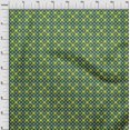 thumbnail image 4 of oneOone Rayon Teal Blue Fabric Asian Block Floral Sewing Material Print Fabric By The Yard 56 Inch Wide, 4 of 4